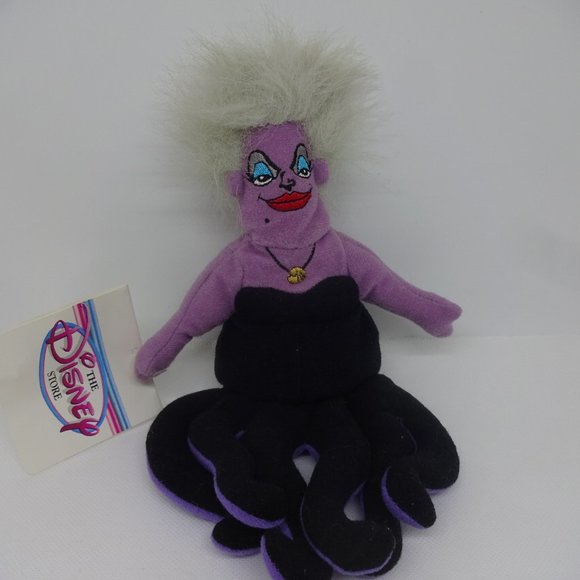 The Disney Store "URSULA" from The Little Mermaid, Stuffed Plush 10"(NWT) - Picture 1 of 3